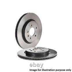 09. C819.11 Front Brake Discs Pair 363mm Diameter Vented 33mm Thickness By Brembo