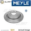 2x Brake Disc For Land Rover Discovery/iv Lr4/suv Range/sport 306dt 3.0l 6cyl