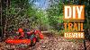 Clearing Trails With A Compact Tractor