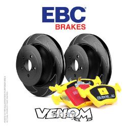 EBC Front Brake Kit Discs Pads for Land Range Rover Evoque 2.2 TD 2WD 150 11-15