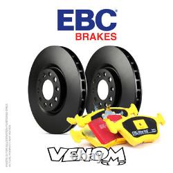 EBC Front Brake Kit Discs Pads for Land Range Rover Evoque 2.2 TD 4WD 150 11-15