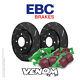 Ebc Front Brake Kit Discs & Pads For Land Range Rover Sport L320 3.0 Td 09-13