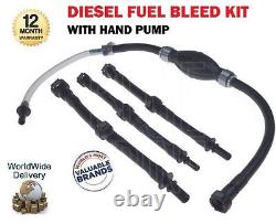 For Citroen Ford Land Range Rover Peugeot New Diesel Fuel Bleed Kit + Pump Set